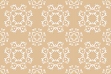 Damask Flower Aztec Simple Islamic Patternfolk Embroidery, Aztec Ornament Print. Design for Carpet, Wallpaper, Clothing, Wrapping, Fabric