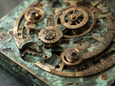 Intricate Bronze Gears of the Antikythera Mechanism an Astronomical Calculator from Ancient Greece