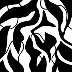 Abstract hand draw decorative pattern. Vector Illustration.