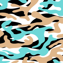 Abstract hand draw decorative pattern. Vector Illustration.