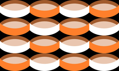 Seamless abstract geometric pattern. Vector Illustration.