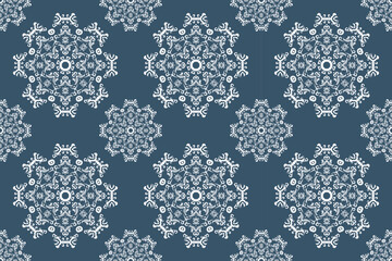 Damask Pattern Design Traditional Design Ndebele Traditional Attire Folk Embroidery, Aztec Ornament Print. Design for Carpet, Wallpaper, Clothing, Wrapping, Fabric