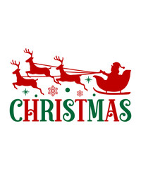 Christmas SVG T-shirt Designs, Christmas Quotes Cut Files Designs