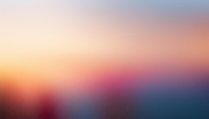 Obraz premium Blurred Blue Gradient Background with Noise Grain Texture