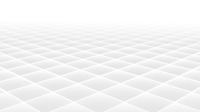 white square seamless grid line pattern background loop animation video