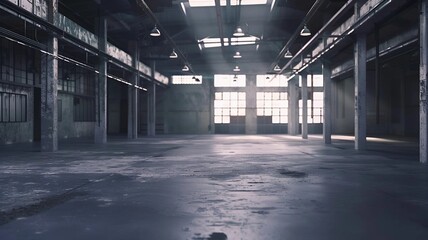 old abandoned factory