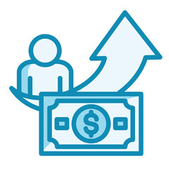 Salary Increase Icon
