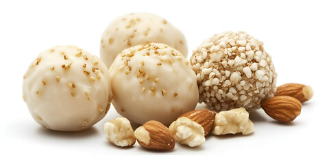 Gourmet Chocolate Truffles with Pecan Pieces