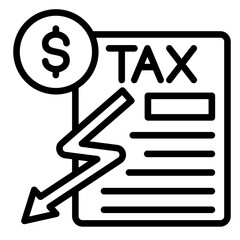 Tax Relief Icon