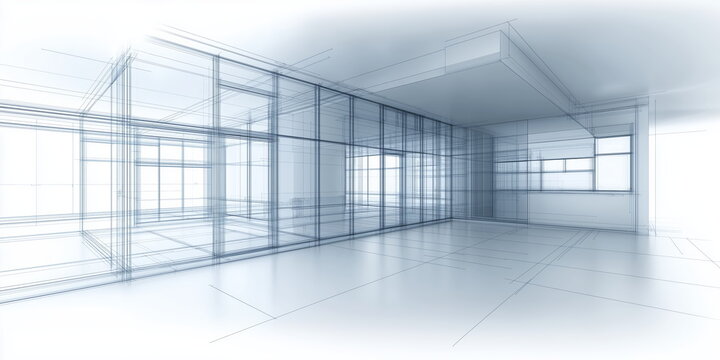A modern R&D or office facility building design and realization. 