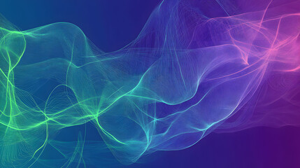 Blue lightning bolt illustration with a dynamic energy pattern, featuring electric textures and glowing waves against a stormy background