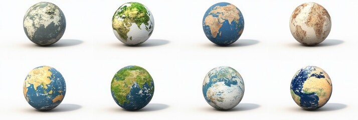 Earth Globes: Diverse Perspectives