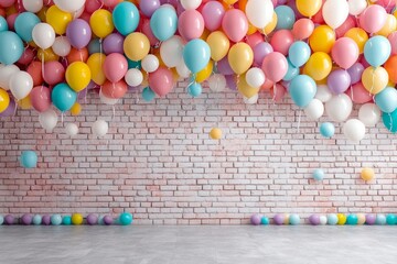 Colorful Balloon Decor for Parties