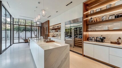 Elegant Contemporary Luxury Kitchen Design