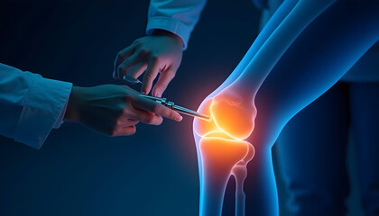 medical diagnosis of leg and knee bones