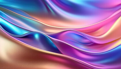 Fototapeta premium Iridescent High-Resolution Background - Vibrant and Colorful Design