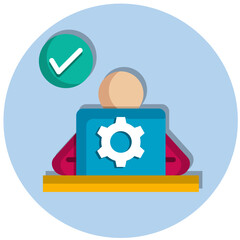 Fototapeta premium Acceptance Icon