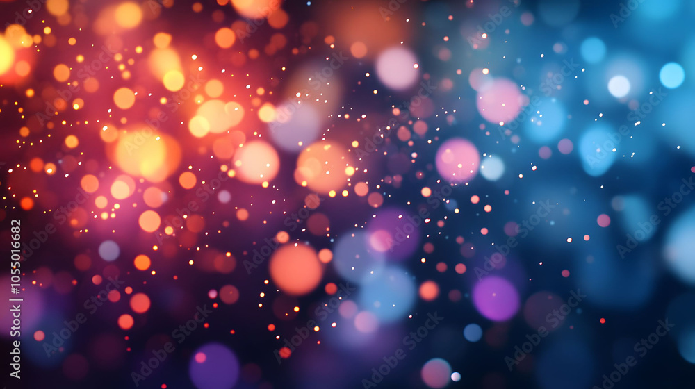 Poster a vibrant abstract background featuring dynamic motion blur, glowing lines, and colorful waves that 