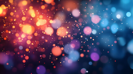 A vibrant abstract background featuring dynamic motion blur, glowing lines, and colorful waves that evoke a sense of energy and futuristic design