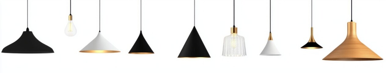 Fototapeta premium Elegant Pendant Lamps Collection