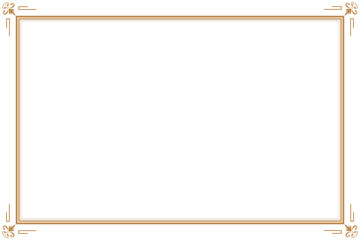 Elements of ornate vintage frames. Border gold on white classic calligraphy swirls, corner element. Design print for greeting cards, wedding invitations, restaurant menu, royal certificates. Set 367