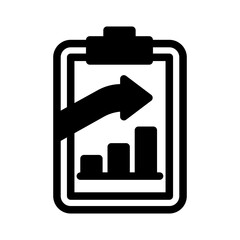 clipboard chart growth glyph style