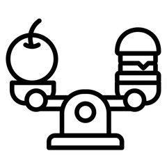 Balanced Diet Icon