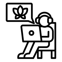 Relaxation Icon