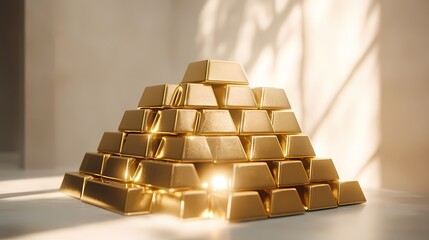 a pile of gold