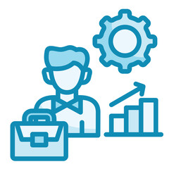 Professional Growth Icon