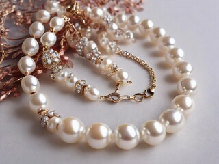 Gorgeous Shiny Pearl Necklace – A Touch of Luxury