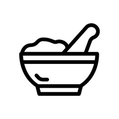 mortar outline style