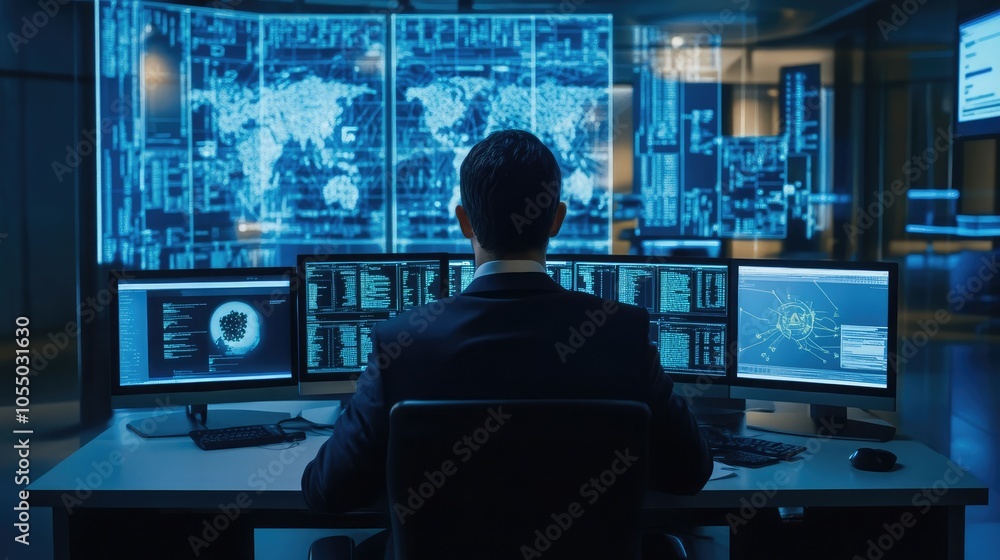 Poster machine learning system detecting cyber threats in real-time
