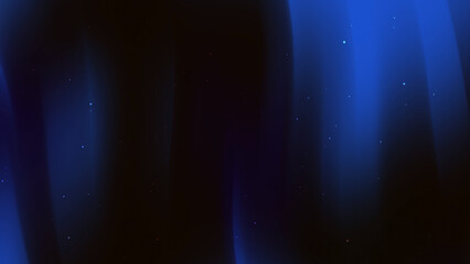 Dark blue background, blurred lights, subtle gradients