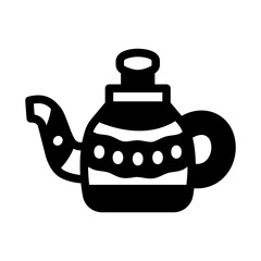 tea pot glyph style