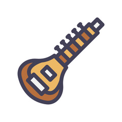 sitar filled style