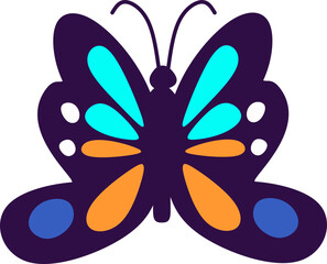 Colorful Butterfly Illustration