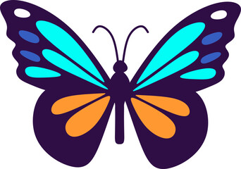 Colorful Butterfly Illustration