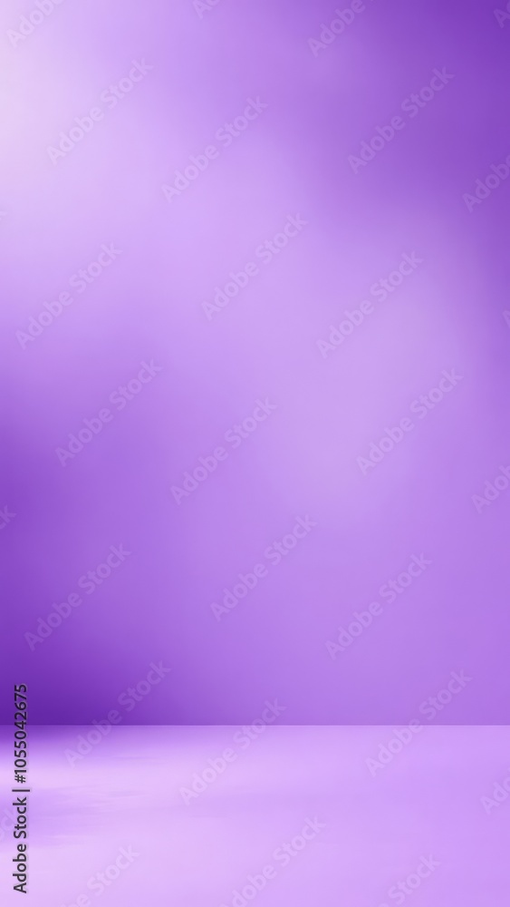 Poster soft purple gradient background with smooth lighting, perfect for a calming and minimalist design