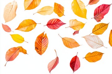 Fototapeta premium Autumn Leaves Pattern