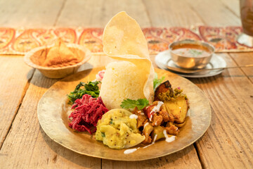 インド風ランチプレート