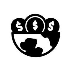 world investment glyph style