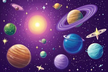 Colorful Planets in the Galaxy