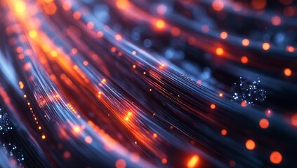 Abstract Fiber Optics Design