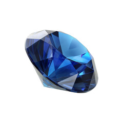 A Single Blue Sapphire
