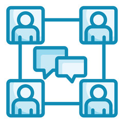 Fototapeta premium Communication Icon
