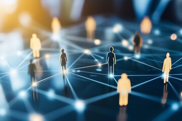 Structure of the business company from departments and teams. Hiring new employees and recruiting staff. Human resources. Personnel management. Society and social groups. Sociology. Support. Followers