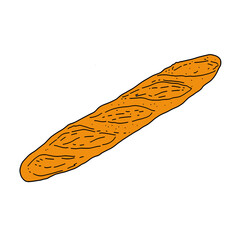 Baguette Illustration