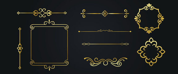 borders ornaments collections