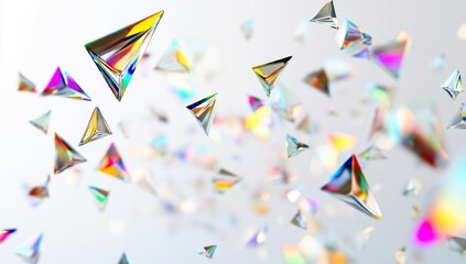 Abstract Triangular Shapes